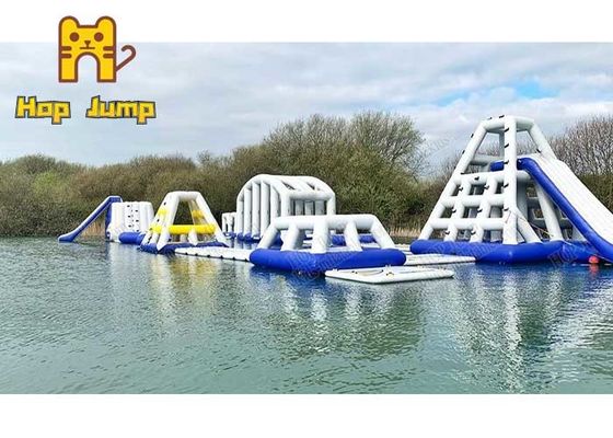 Grand résistant UV d'Inflatables Aqua Sports de parc aquatique de polychlorure de vinyle
