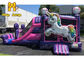 Glissière combinée gonflable de château plein d'entrain commercial d'Unicorn Kids Inflatable Bouncer Combo rebondissant le château