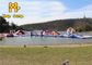 Glissière d'eau de flottement d'Inflatables de parc aquatique d'ODM d'OEM pour le GV de la CE de lac
