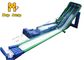 Jeu de plein air Toy Slide de PVC de doubles de ruelle d'eau ventilateurs gonflables de la glissière TUV