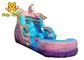 UV imperméable de PVC Unicorn Inflatable Pool With Slide de 0.55mm anti