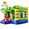 Les videurs colorés d'Inflatables d'enfants se retranchent la Chambre 4 Mini Bounce Crocodile Design piquant