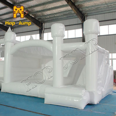 Glissière de videur combinée en PVC gonflable l'épousant blanc de la Chambre 0.55mm PLATON de rebond