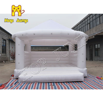 mariage gonflable de château de Chambre blanche de rebond de belvédère de PVC de 15ft 0.55mm